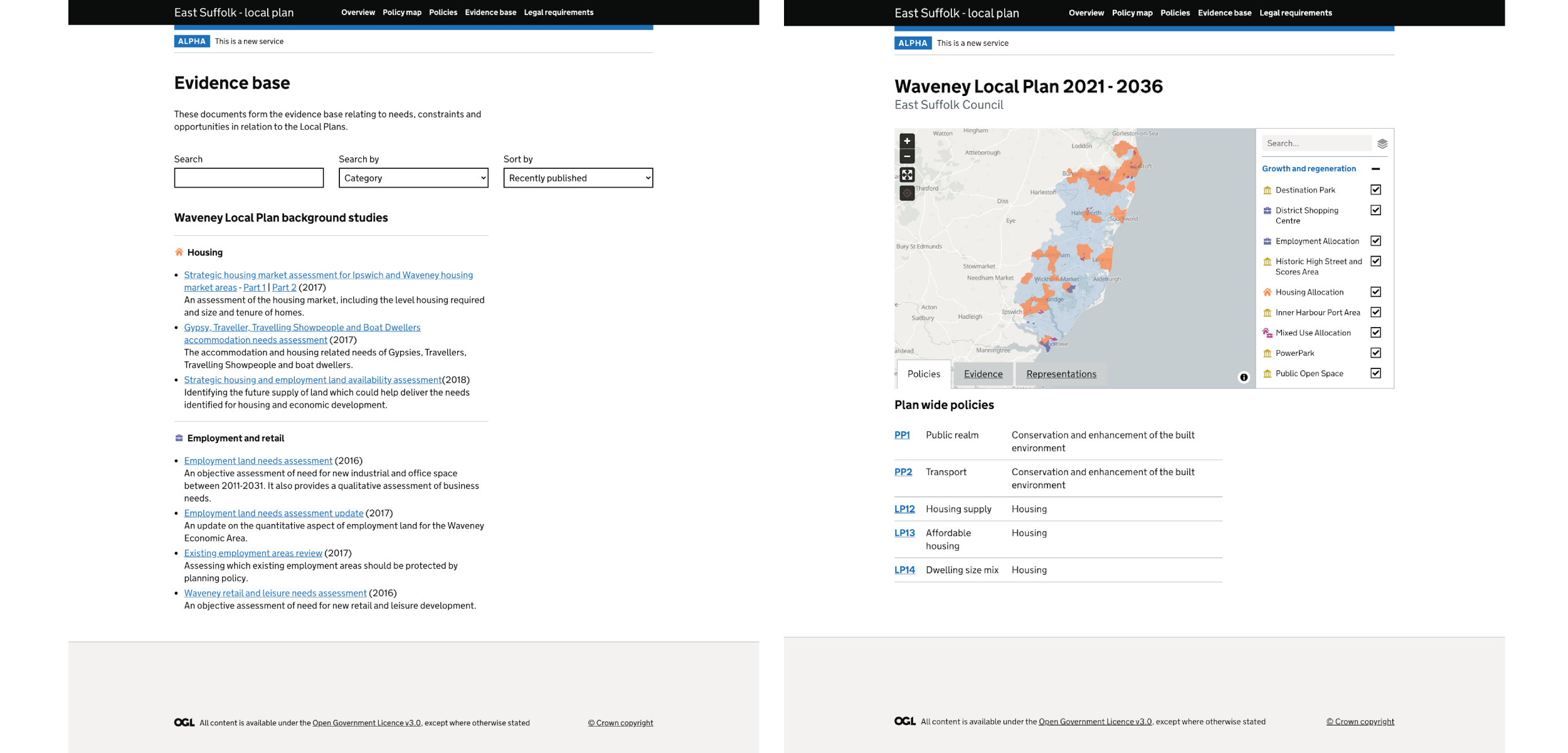 alpha planning platform